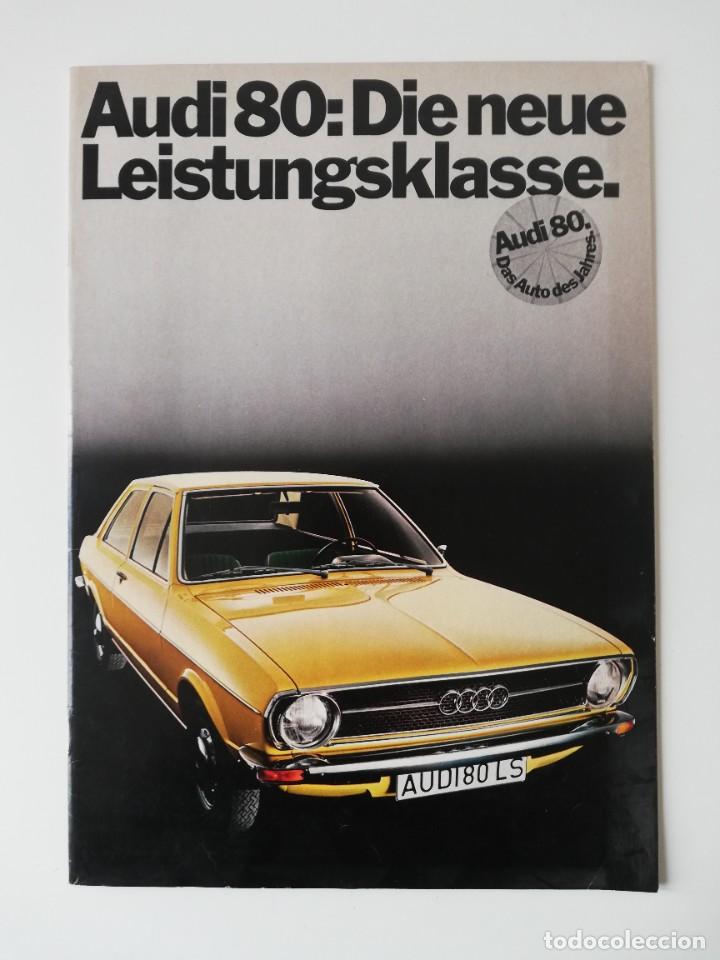 Cars: REVISTA CATALOGO AUDI 80 LS EN ALEMAN
