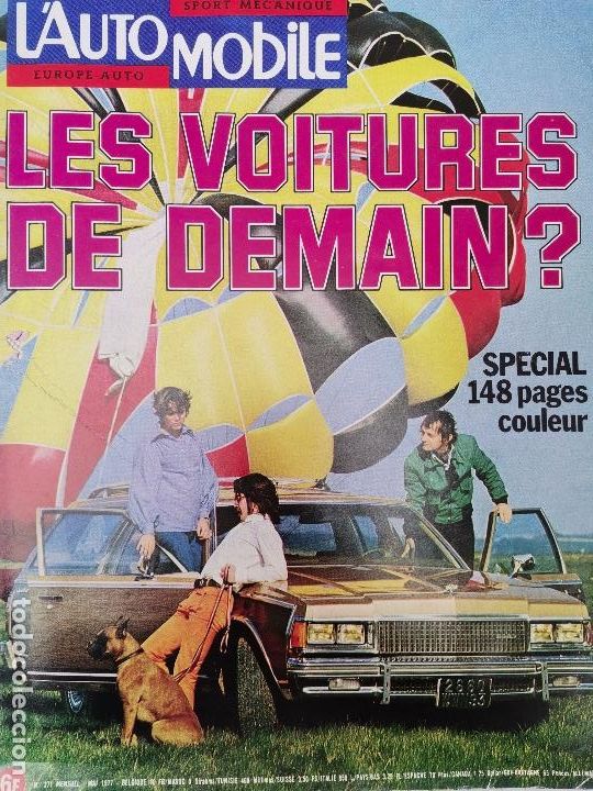 Coches: 1977 REVISTA L`AUTOMOBILE - FORD FIESTA - FIAT 127 - SIMCA 1308 GT