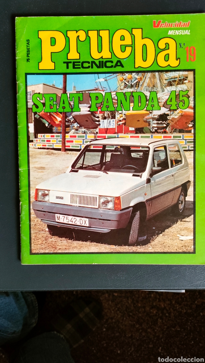 Coches: SEAT PANDA 45. Prueba T&eacute;cnica revista Velocidad