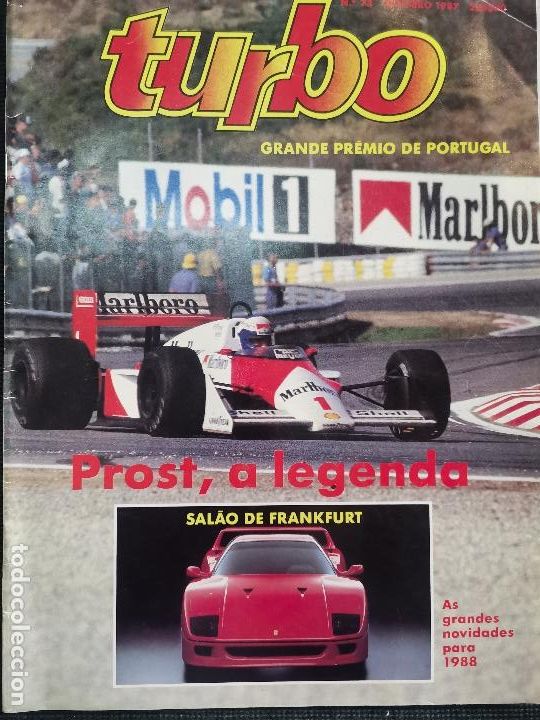 Coches: 1997 REVISTA TURBO - GRANDE PREMIO DE PORTUGAL - RALI DOS MIL LAGOS - FERRARI F40 - ALFA 164