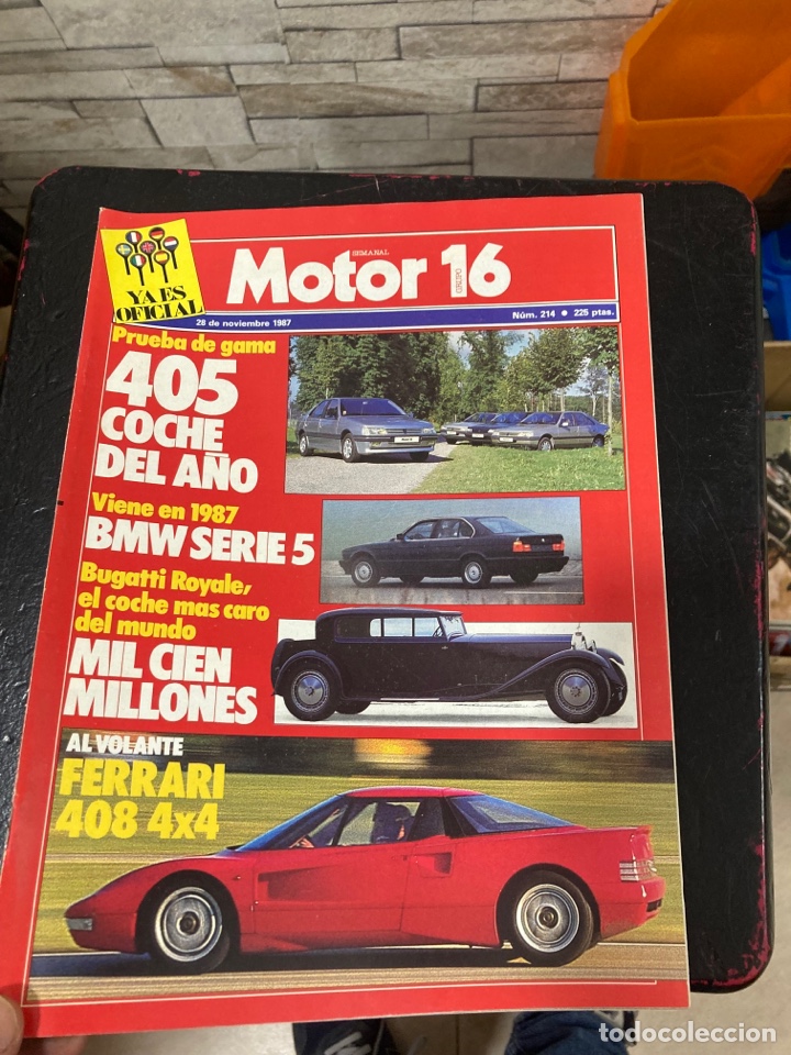Coches: Revista motor 16