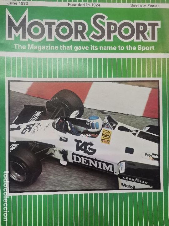 Coches: 1983 REVISTA MOTORSPORT - MONACO GRAN PRIX - RALLY PREVIEW - SAAB 900 TURBO - FORD XR4I - MAZDA 626