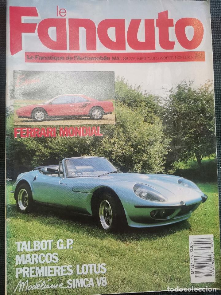 Coches: 1988 REVISTA LE FANAUTO - FERRARI MONDIAL - TALBOT GP - MARCOS - LOTUS