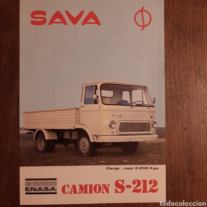 Coches: Cat&aacute;logo camion sava S-212 enasa pegaso