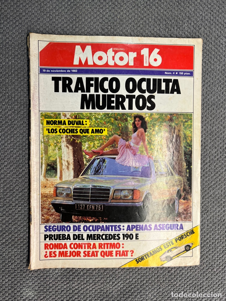 Coches: MOTOR 16, No.4, 19 de Noviembre de 1983
