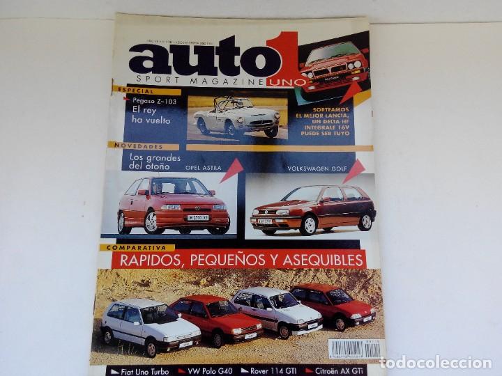 Coches: REVISTA AUTO 1 N&ordm; 110- PEGASO Z-103 - UNO TURBO- POLO G40 - AX GTI - ROVER 114 GTI - WESTFIELD SEi