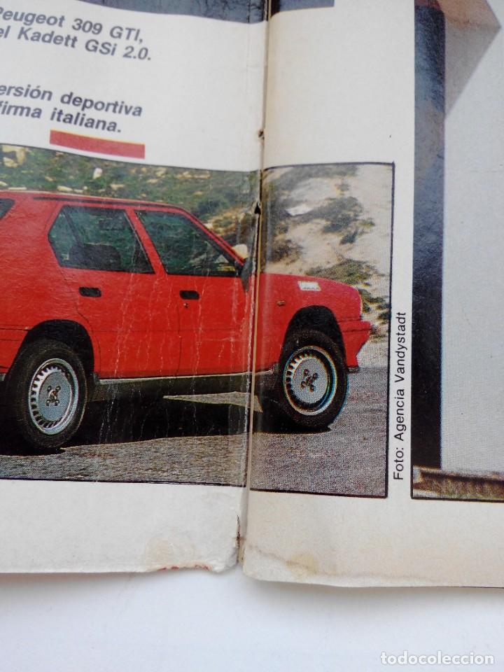 Coches: REVISTA AUTOMOVIL Nº 115 AGOSTO 1987 - PEUGEOT 309 GTI - R 11 TURBO GrA - ALFA 33 QV 1.7 - Foto 4 - 339356808