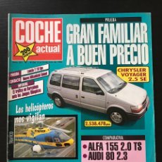 Coches: COCHE ACTUAL Nº 221 - ALFA 155 TS / AUDI 80 2.3 / CHRYSLER VOYAGER / LANCIA Y10 EGO / KTM GS 300. Lote 339758208