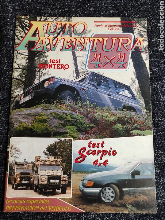Auto: AUTO AVENTURA 4X4 N&ordm; 2 t&eacute;cnicas especiales preparaciones del veh&iacute;culo, test montero y scorpio 4x4