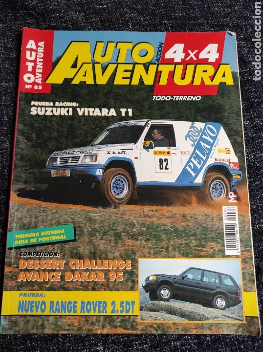 Coches: REVISTA AUTO AVENTURA 4X4 N&ordm; 85 A&Ntilde;O 1998. PRUEBA: RANGE ROVER 2.5 DT. RACING: SUZUKI VITARA T1.