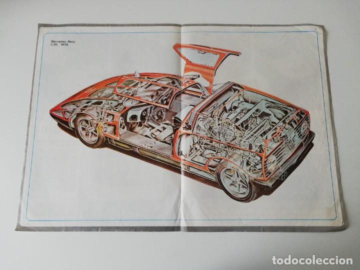 Cars: POSTER DE REVISTA MERCEDES-BENZ 1970 53 X 37 CM APROX.