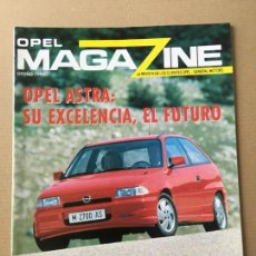 Coches: OPEL MAGAZINE - OTOÑO 1991 - LA REVISTA DE LOS CLIENTES OPEL - GENERAL MOTORS. Lote 341952963