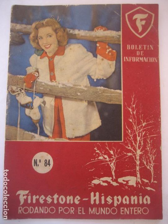 Auto: Firestone - Hispania. 1953. N&ordm; 84. Boletin de Informacion.
