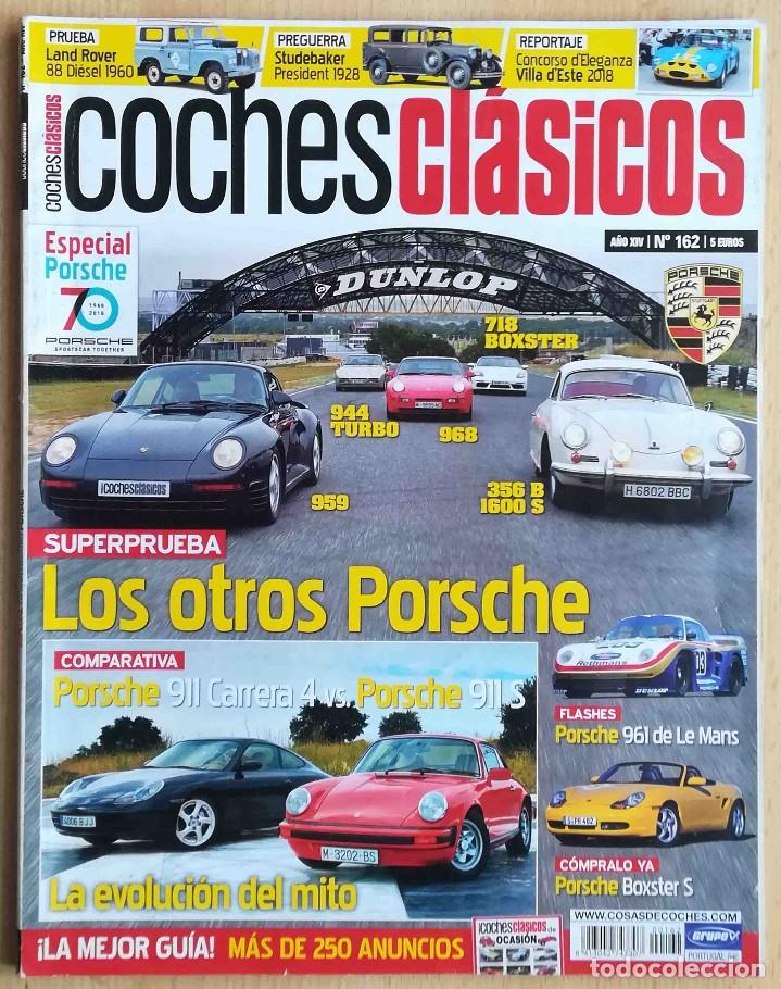 Coches: Revista Coches Cl&aacute;sicos N&ordm; 162 - Agosto 2018