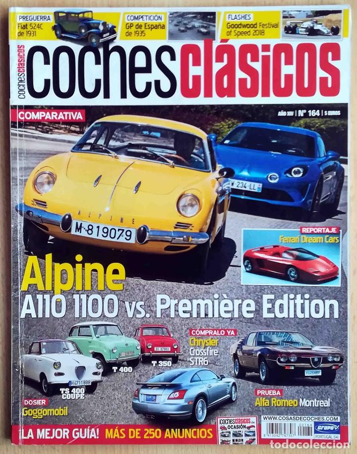 Coches: Revista Coches Cl&aacute;sicos N&ordm; 164 - Octubre 2018