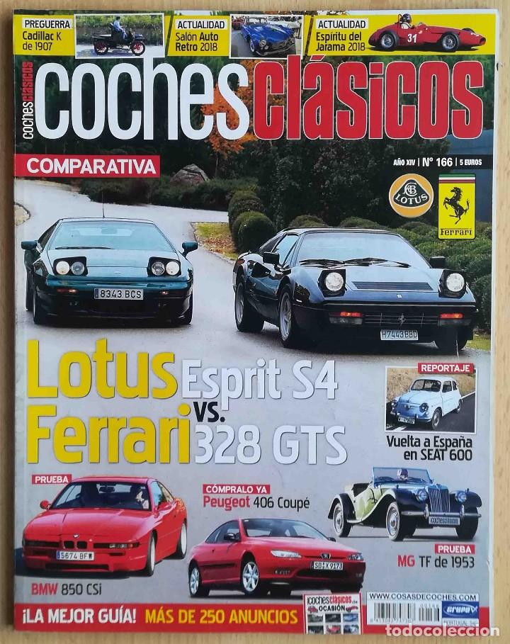 Coches: Revista Coches Cl&aacute;sicos N&ordm; 166 - Diciembre 2018