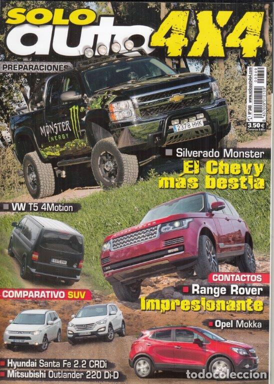Coches: REVISTA SOLO AUTO 4X4 N&ordm; 349. PRU: VW AMAROK 2.0 TDI. SUBARU OUTBACK 3.6I. COMP: SANTA FE 2.2 CRDI