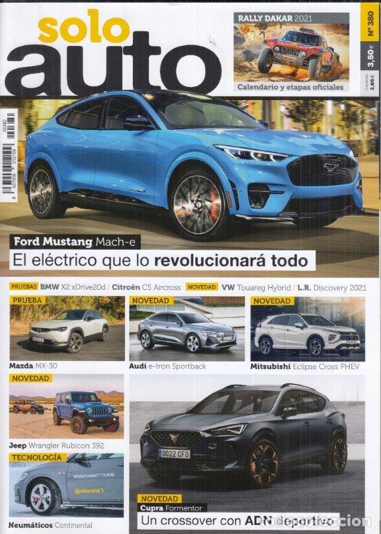 Coches: REVISTA SOLO AUTO N&ordm; 380. PRU: BMW X2 XDRIVE 20D. CITROEN C5 AIRCROSS 130 SHINE EAT8. MAZDA MX-30