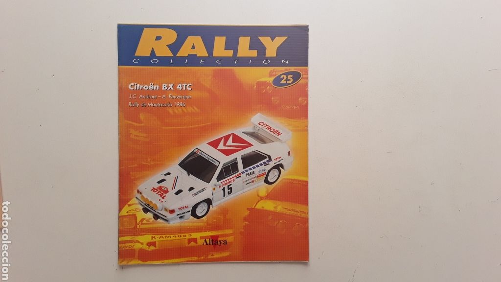 Coches: FASCICULO -CITROEN BX 4TC - RALLY COLECTION - Foto 2