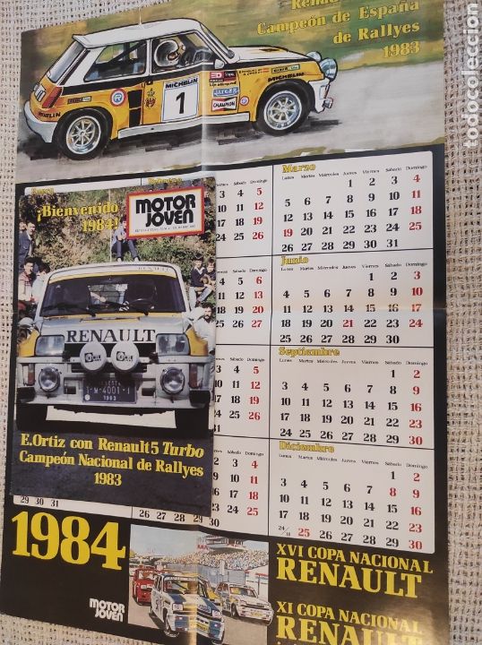 Auto: motor joven diciembre 1983 N&ordm; 47 renault 5 turbo nacional rallyes - LLEVA POSTER