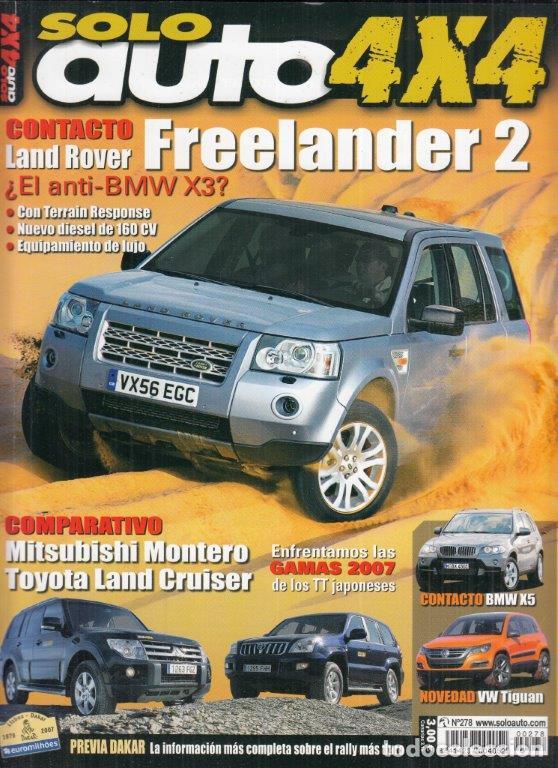 Coches: REVISTA SOLO AUTO 4X4 N&ordm; 278. PRU: SUBARU B9 TRIBECA . COMP: MONTERO 3.2 DI-D Y CRUISER 3.0 D-4D