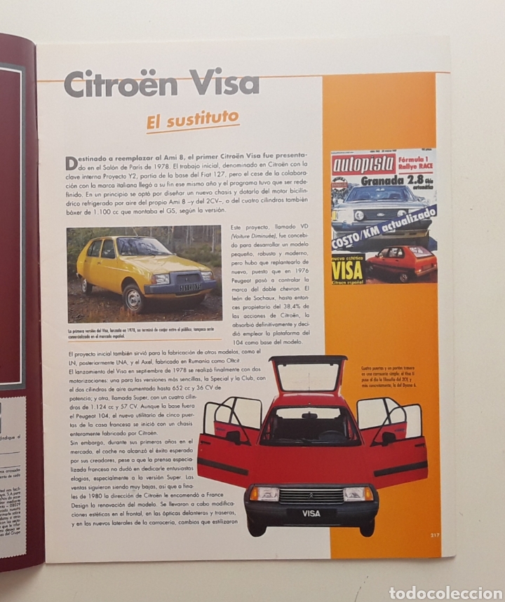 Autos: FASCICULO - CITROEN VISA II - NUESTRO QUERIDOS COCHES