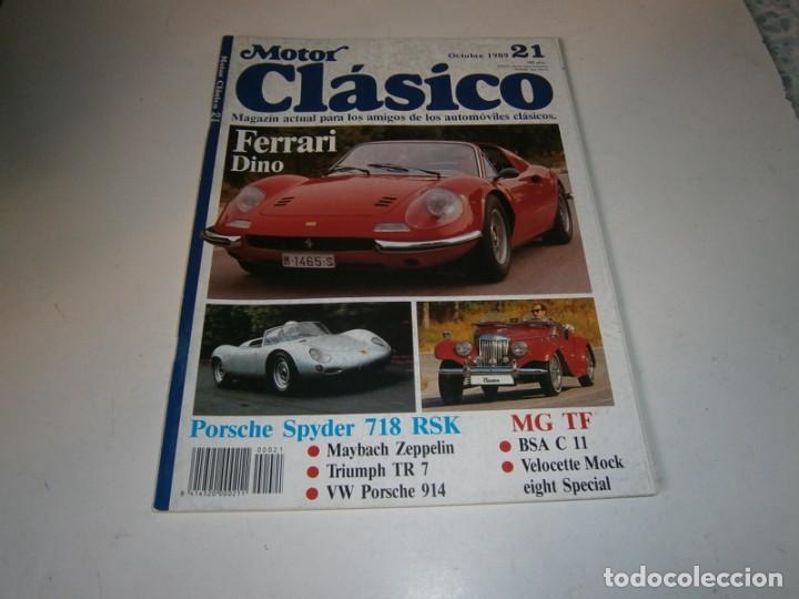 Cars: REVISTA MOTOR CLASICO NUMERO 21