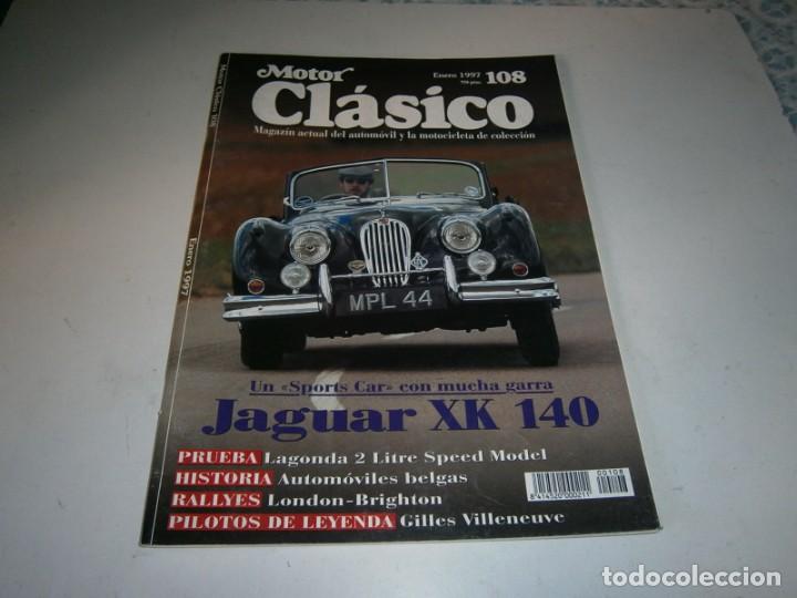 Cars: REVISTA MOTOR CLASICO NUMERO 108