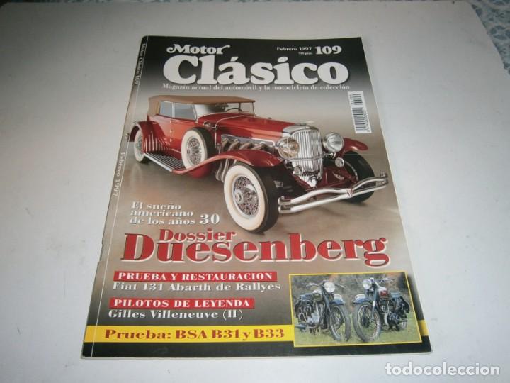 Cars: REVISTA MOTOR CLASICO NUMERO 109