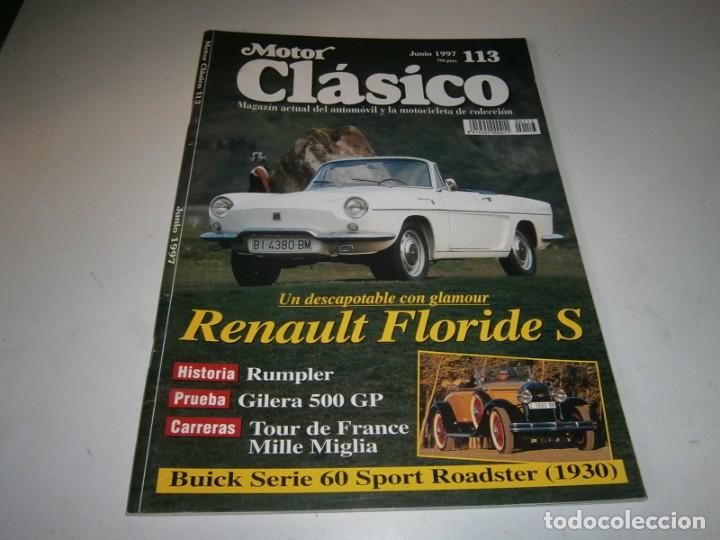 Autos: REVISTA MOTOR CLASICO NUMERO 113