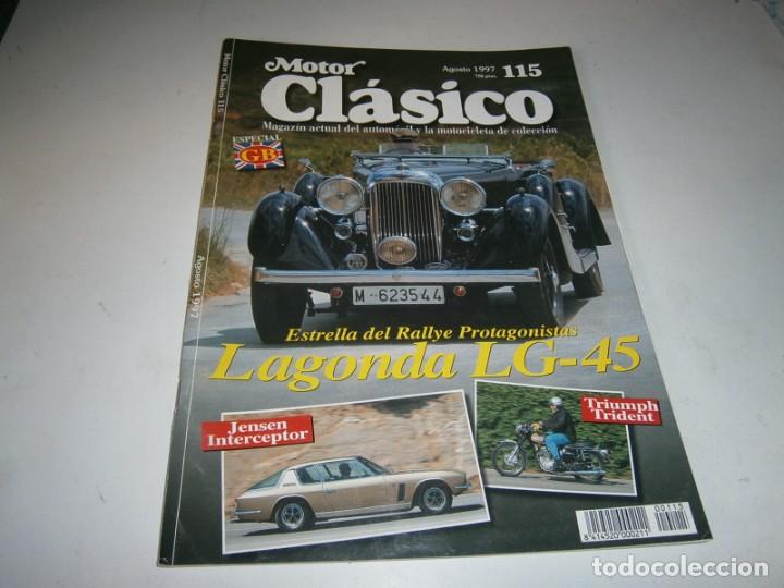 Autos: REVISTA MOTOR CLASICO NUMERO 115