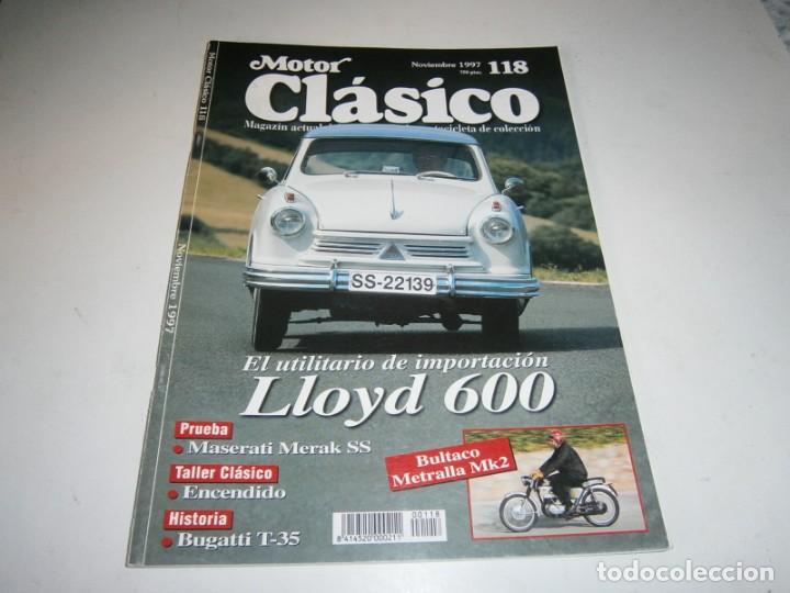 Cars: REVISTA MOTOR CLASICO NUMERO 118