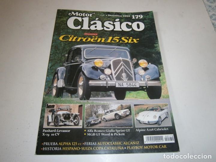 Autos: REVISTA MOTOR CLASICO NUMERO 179