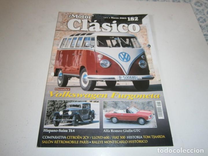 Autos: REVISTA MOTOR CLASICO NUMERO 182