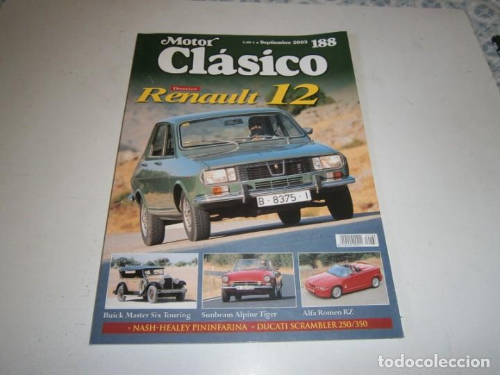 Autos: REVISTA MOTOR CLASICO NUMERO 188
