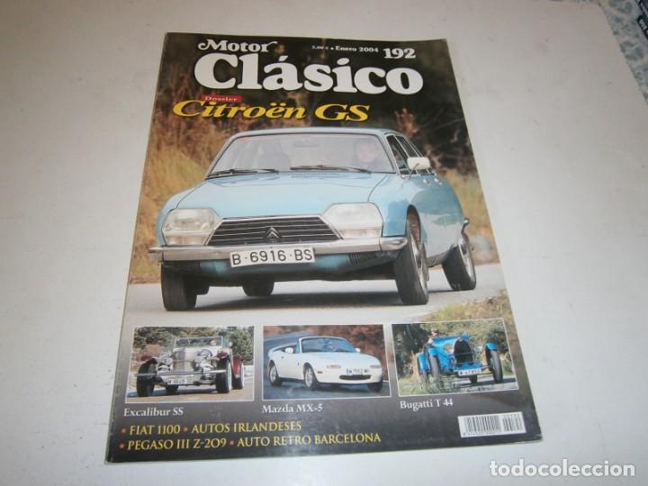 Autos: REVISTA MOTOR CLASICO NUMERO 192