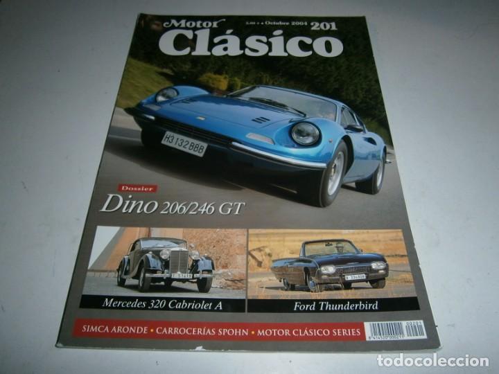 Autos: REVISTA MOTOR CLASICO NUMERO 201