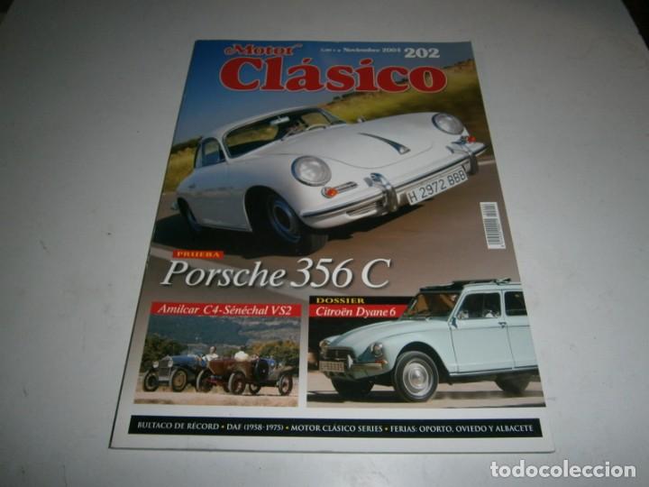 Autos: REVISTA MOTOR CLASICO NUMERO 202