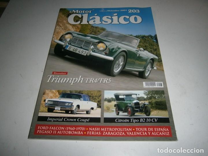 Autos: REVISTA MOTOR CLASICO NUMERO 203