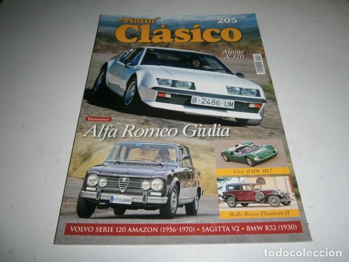 Autos: REVISTA MOTOR CLASICO NUMERO 205