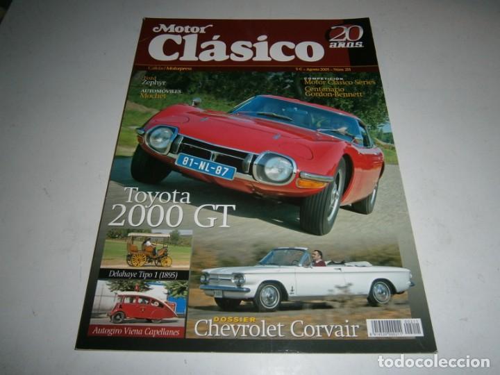 Autos: REVISTA MOTOR CLASICO NUMERO 211