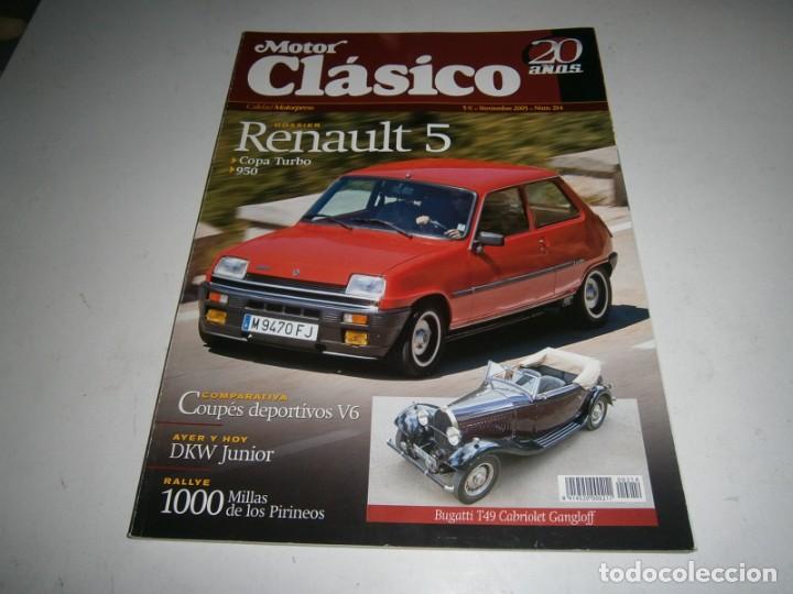 Autos: REVISTA MOTOR CLASICO NUMERO 214