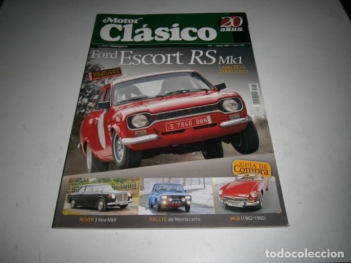 Auto: REVISTA MOTOR CLASICO NUMERO 230