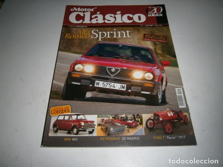 Auto: REVISTA MOTOR CLASICO NUMERO 231