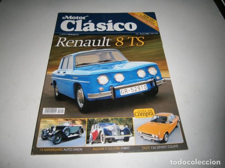 Autos: REVISTA MOTOR CLASICO NUMERO 240