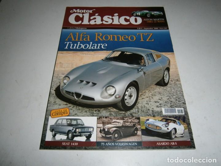 Coches: REVISTA MOTOR CLASICO NUMERO 260