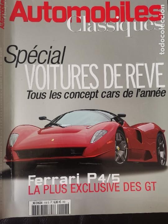 Coches: 2006 REVISTA AUTOMOBILES CLASSIQUES - FERRARI P 4/5 - SPECIAL CONCEPT CARS