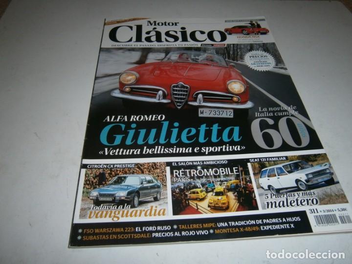 Voitures: REVISTA MOTOR CLASICO NUMERO 311