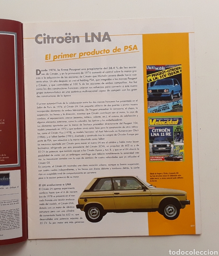Coches: FASCICULO - CITROEN LNA - NUESTROS QUERIDOS COCHES