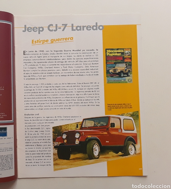 Coches: FASCICULO - JEEP CJ7 LAREDO- NUESTROS QUERIDOS COCHES - Foto 1